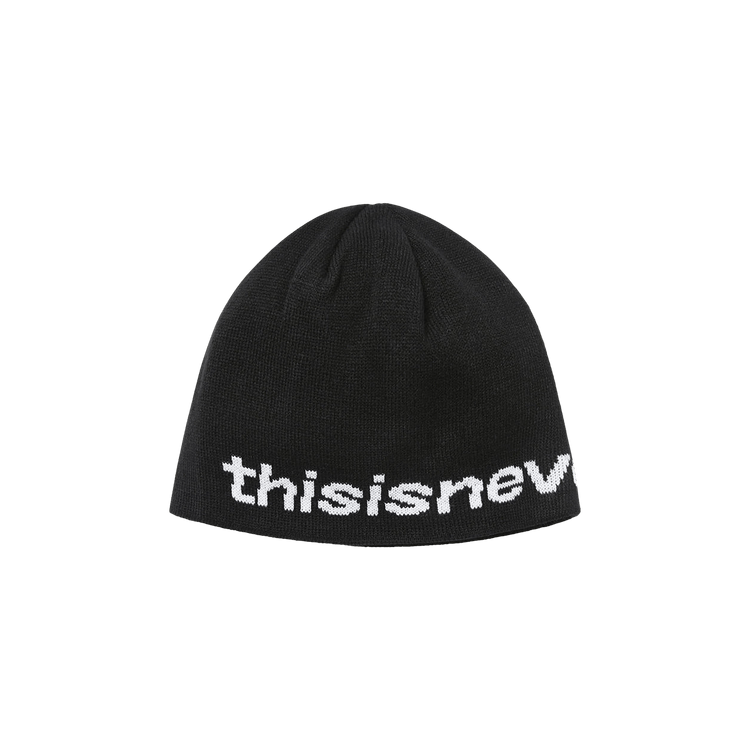 thisisneverthat Sp-Logo No Cuff Beanie 'Black'