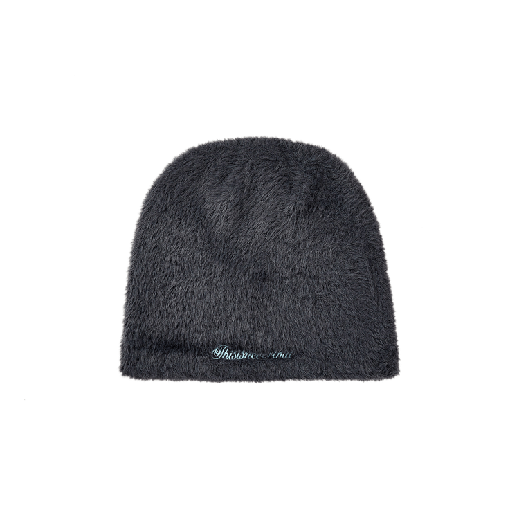 thisisneverthat Shaggy No Cuff Beanie 'Charcoal'