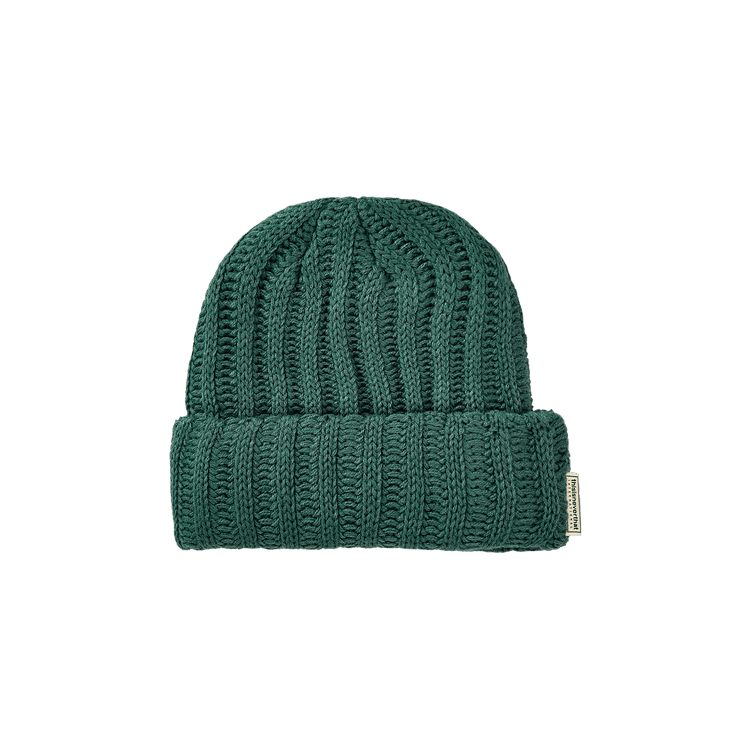 thisisneverthat Low Gauge Ribbed Beanie 'Moss'