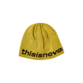 thisisneverthat SP-Logo No Cuff Beanie 'Yellow Green'