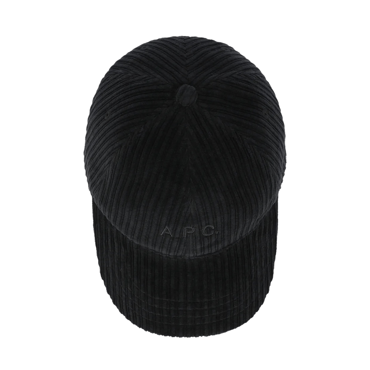 A.P.C. Charlie Baseball Cap 'Black'