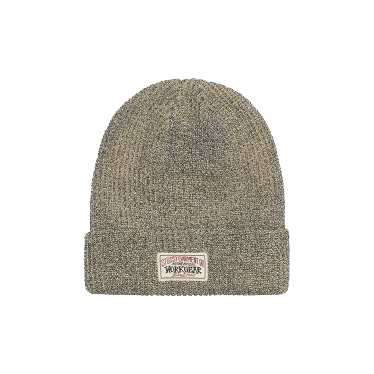 Stussy Cuff Reflective Beanie 'Khaki'