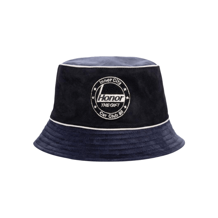 Honor The Gift Faux Suede Bomber Bucket Hat 'Navy'