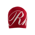 Rhude Script Beanie 'Red/Cream'