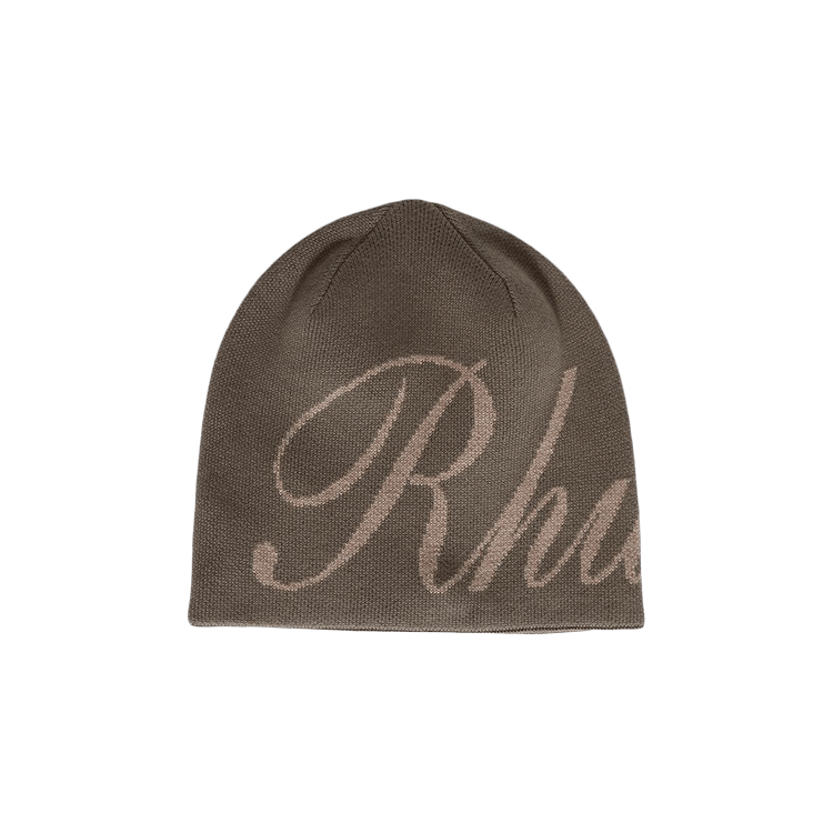 Rhude Script Beanie 'Brown/Tan'