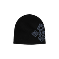 Rhude Cross Beanie 'Black/Blue'