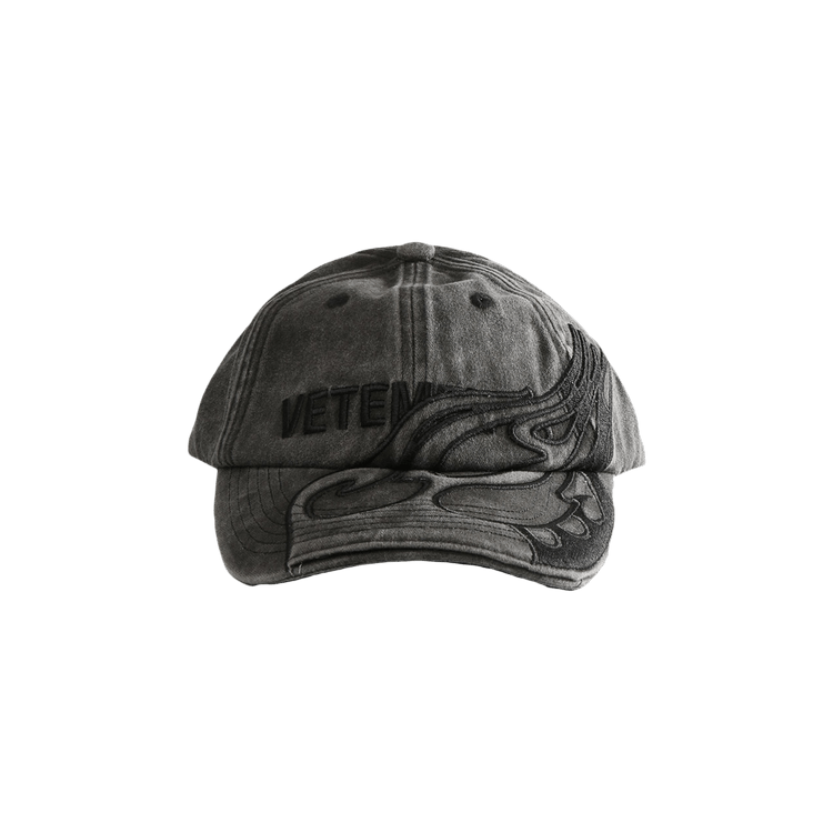 Vetements Flame Logo Cap 'Black'