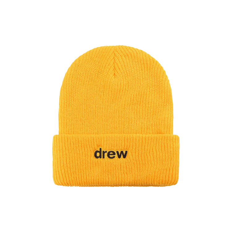 Drew House Secret Waffle Beanie 'golden yellow'