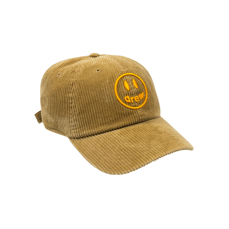 Drew House Smiley Corduroy Dad Hat 'Reddish Brown'