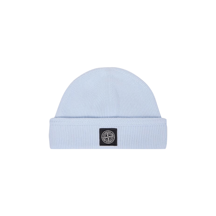 Stone Island Compass Logo Beanie 'Sky Blue'