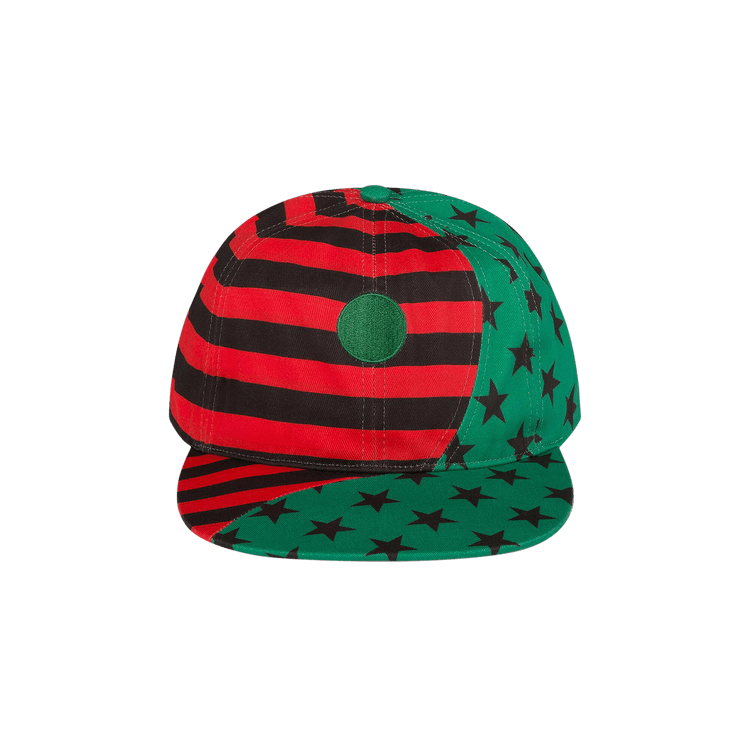 Denim Tears Pan African American Flag Yin Yang Hat 'Multicolor'