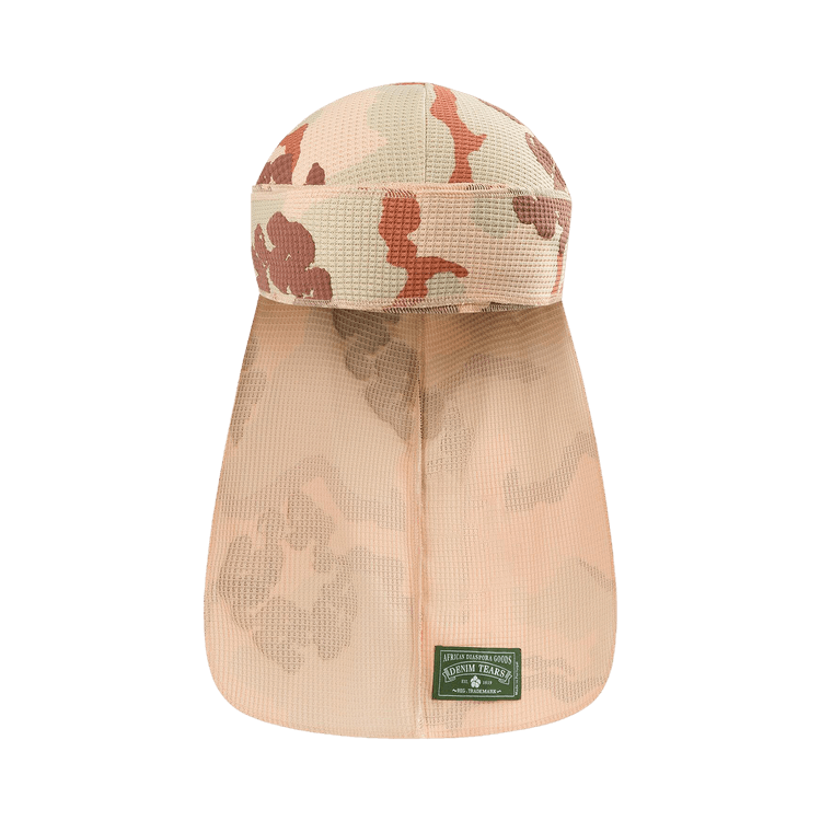 Denim Tears Wreath Durag 'Tan Camo'
