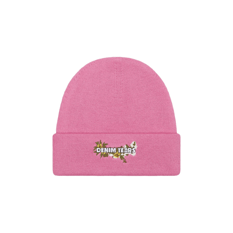 Denim Tears Floral Beanie 'Pink'
