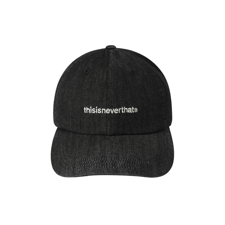 thisisneverthat Denim T-Logo Cap 'Black'