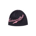thisisneverthat Script Logo No Cuff Beanie 'Navy'