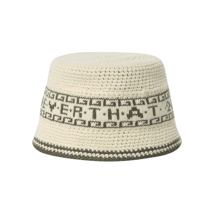 thisisneverthat Crochet Bucket Hat 'Ivory'