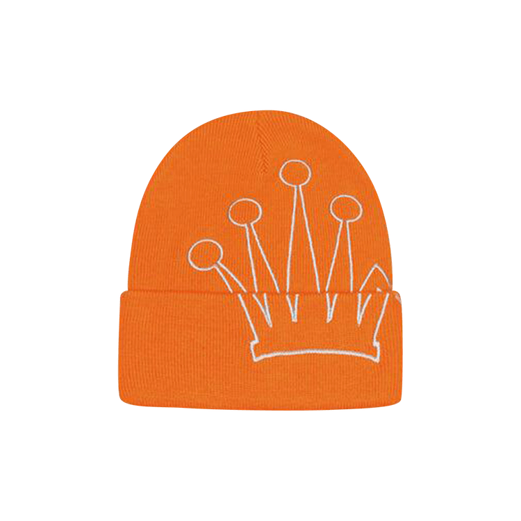 Stussy Crown Cuff Beanie 'Orange'