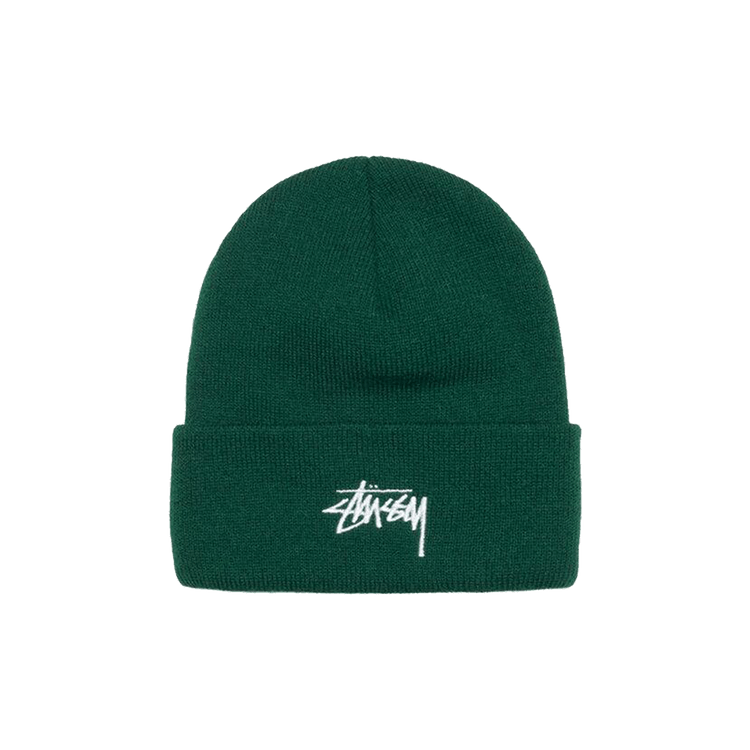 Stussy Stock Cuff Beanie 'Spruce'