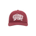 Stussy Mid-Depth Sport Snapback 'Maroon'