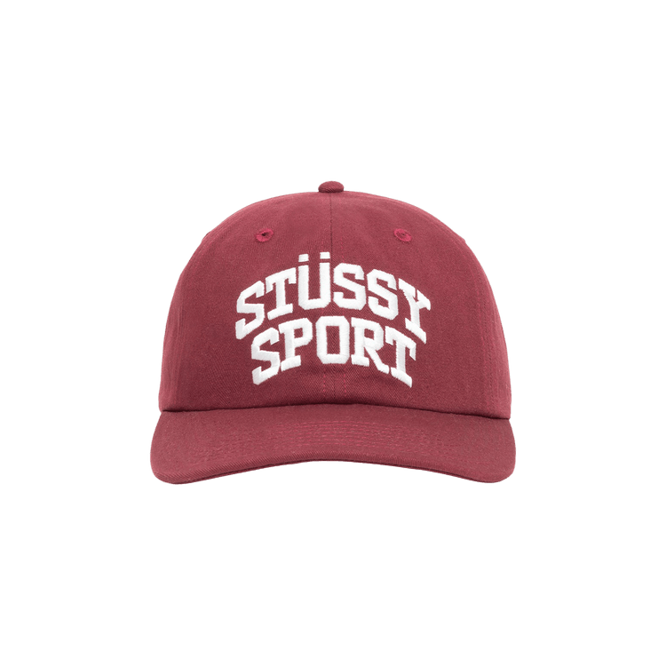 Stussy Mid-Depth Sport Snapback 'Maroon'