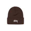 Stussy Cuff Beanie Stock 'Coffee'