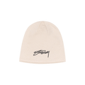 Stussy Skullcap Chain Stitch Rolled Edge 'Bone'