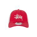 Stussy New Era 9TWENTY Basic Trucker 'Scarlet'