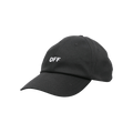 Off-White Drill Off Stamp Baseball Cap 'Black/White'