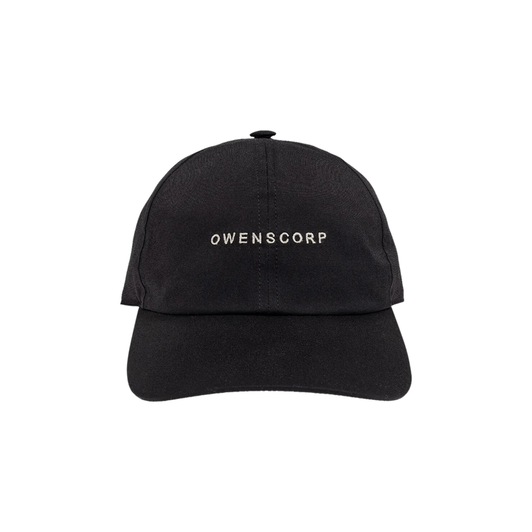 Rick Owens Baseball Cap 'Black/Pearl'