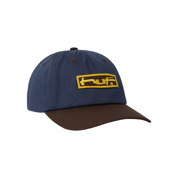 HUF Stretch Logo 6 Panel CV Hat 'Navy'