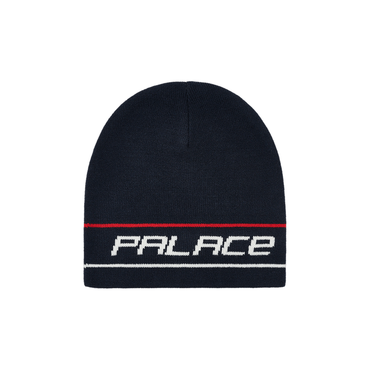 Palace Stripe Nein Cuff Beanie 'Navy'