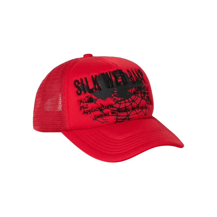 Sp5der x Young Thug Trucker Cap 'Red'