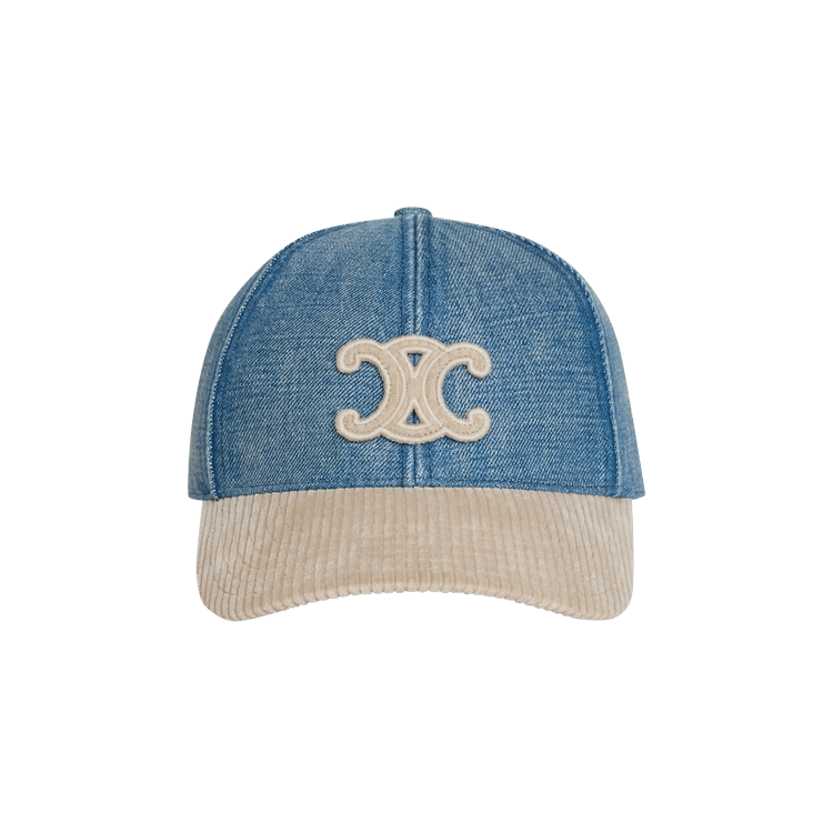 CELINE Triomphe Baseball Cap 'Union Wash/Beige'