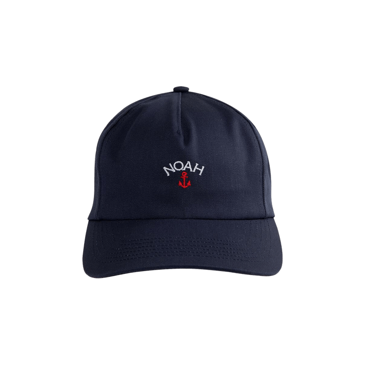 Noah Anchor Logo 5 Panel Cap 'Navy'
