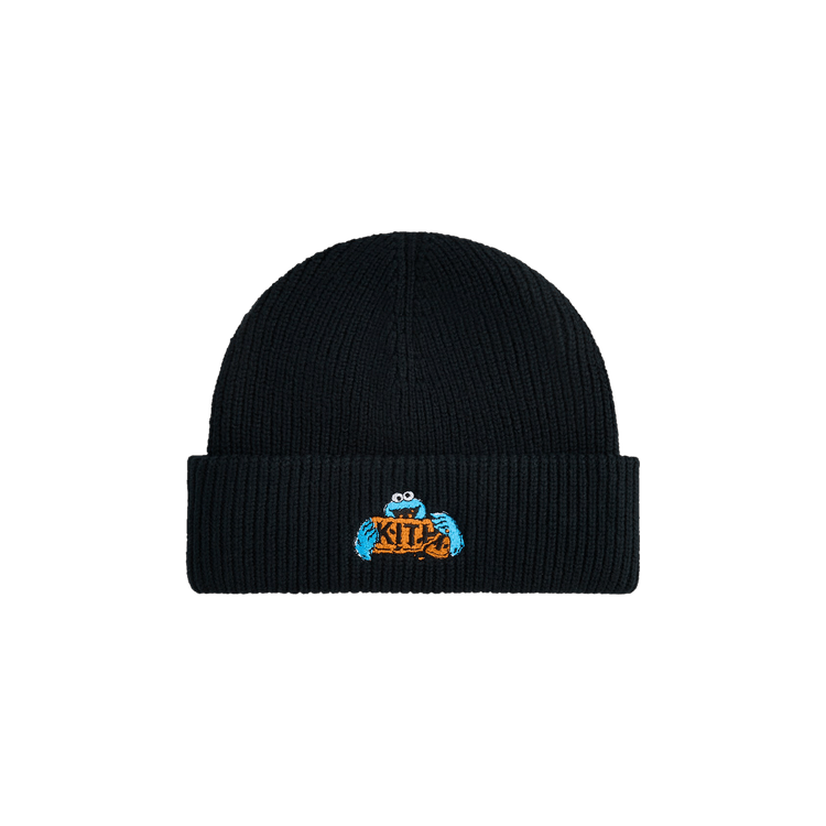 Kith For Sesame Street Cookie Monster Mia Beanie 'Black'