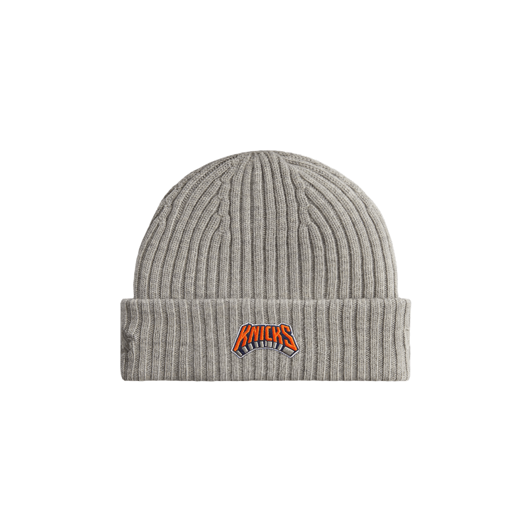 Kith For The New York Knicks Archway Beanie 'Light Heather Grey'
