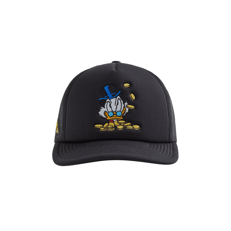 Kith For Disney Donald Duck Scrooge Nolan Trucker Hat 'Black'