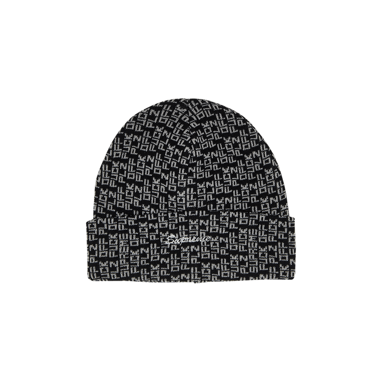 Supreme Fuck Off Beanie 'Black'