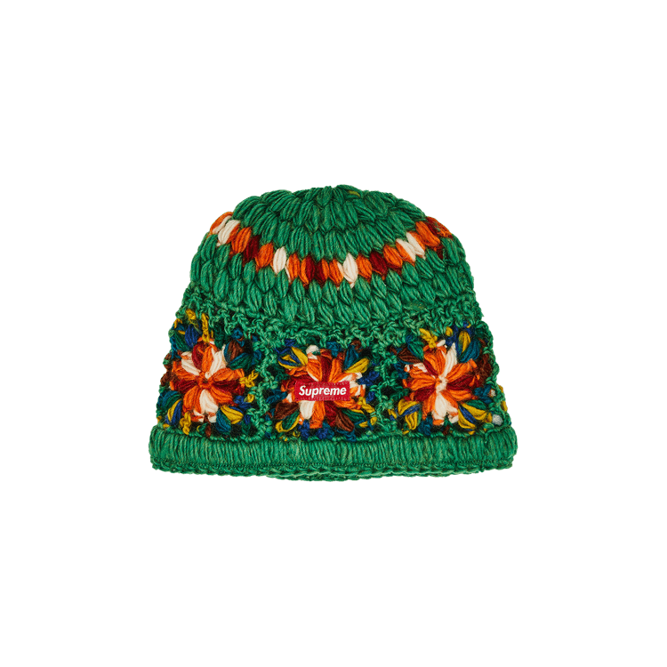 Supreme Crochet Beanie 'Green'