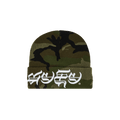 Supreme New Era Blackletter Beanie 'Woodland Camo'