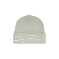 Supreme New Era Blackletter Beanie 'Stone'