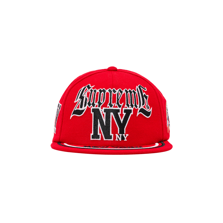 Supreme New York 6-Panel 'Red'