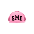 Supreme SMD Mesh Back 5-Panel 'Pink'