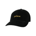 Palace Washed Cord 6-Panel 'Black'