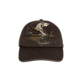 Burberry Duck Gabardine Baseball Cap 'Juniper'