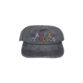 Market Needlepoint 5-Panel Hat 'Pirate Black'
