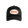 Market Garage Trucker Hat 'Pirate Black'