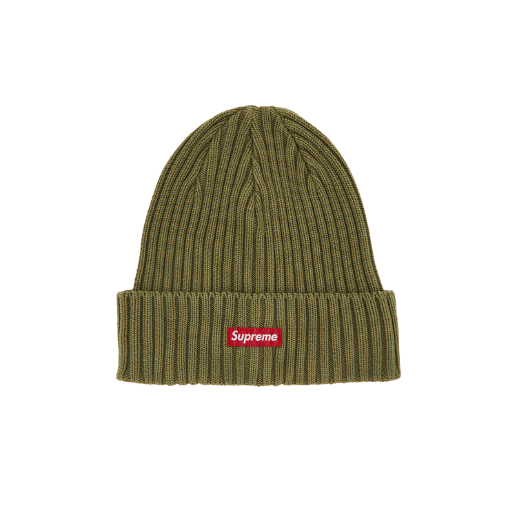 Supreme Overdyed Beanie 'Dusty Olive'