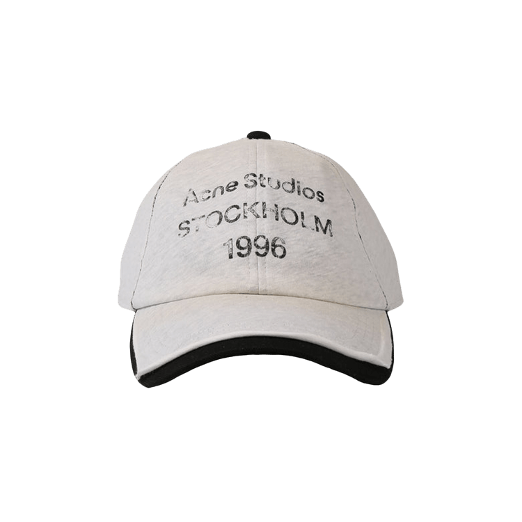 Acne Studios Logo Stamp Cap 'White'