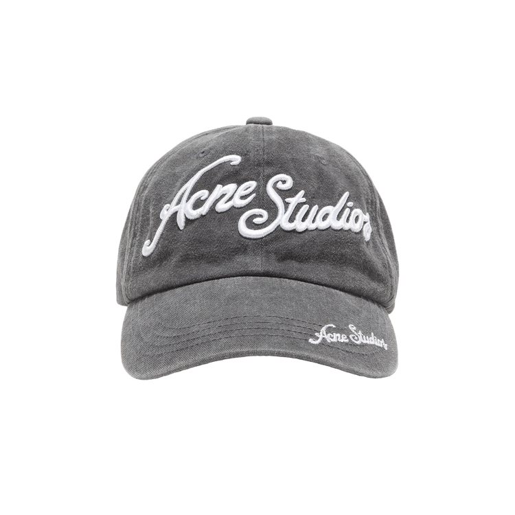 Acne Studios Logo Baseball Cap 'Baseball Black'